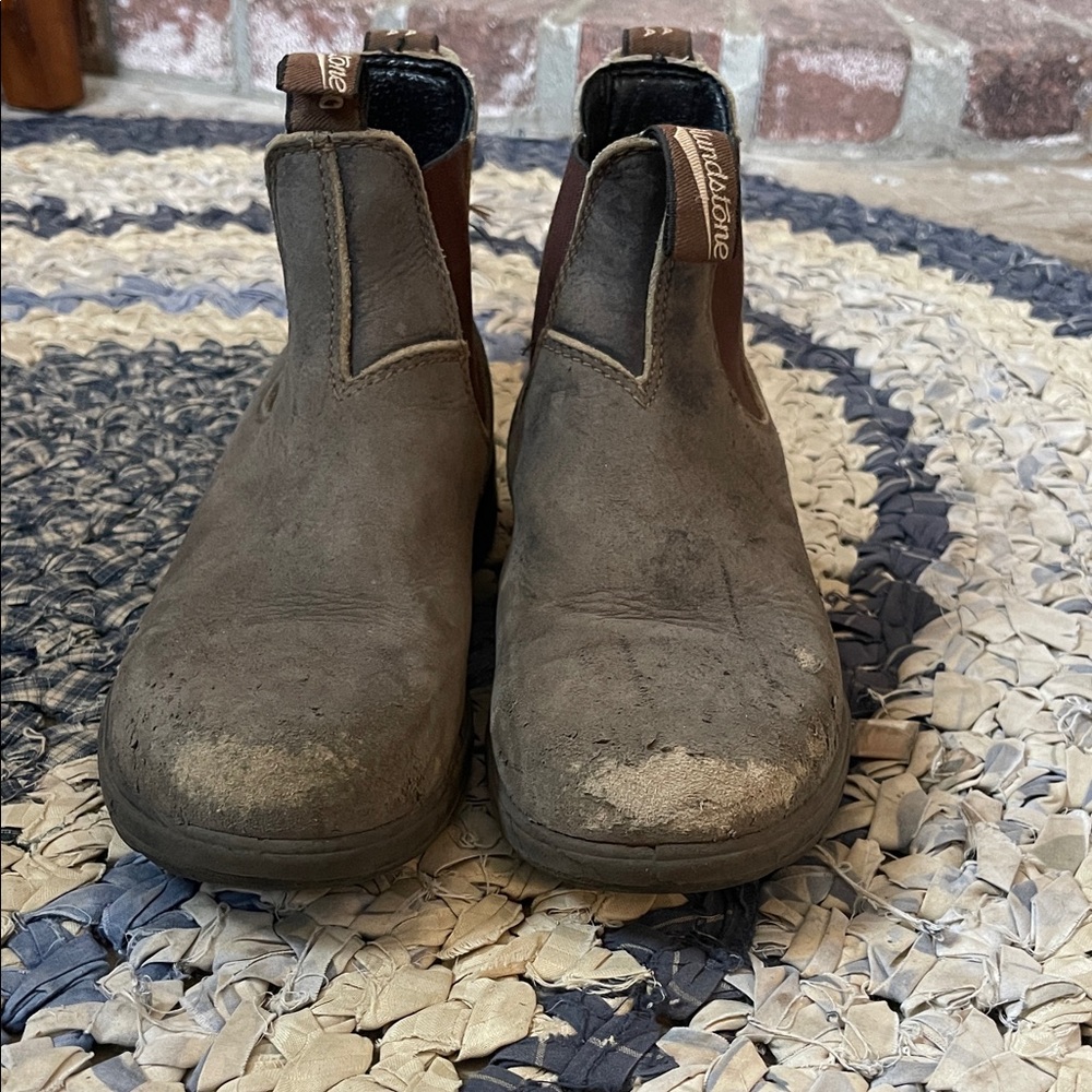 Blundstone Gray Ankle Boots